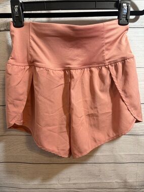 Love Tree Peach Athletic Skort Shorts